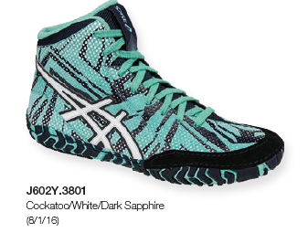 ASICS® Aggressor® 3 LE Geo Wrestling Shoes, Color: (3801)